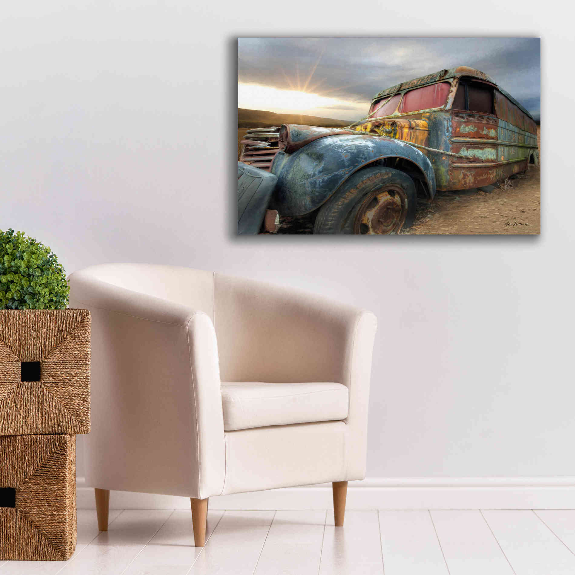 'Catch a Ride' by Lori Deiter, Canvas Wall Art,40 x 26