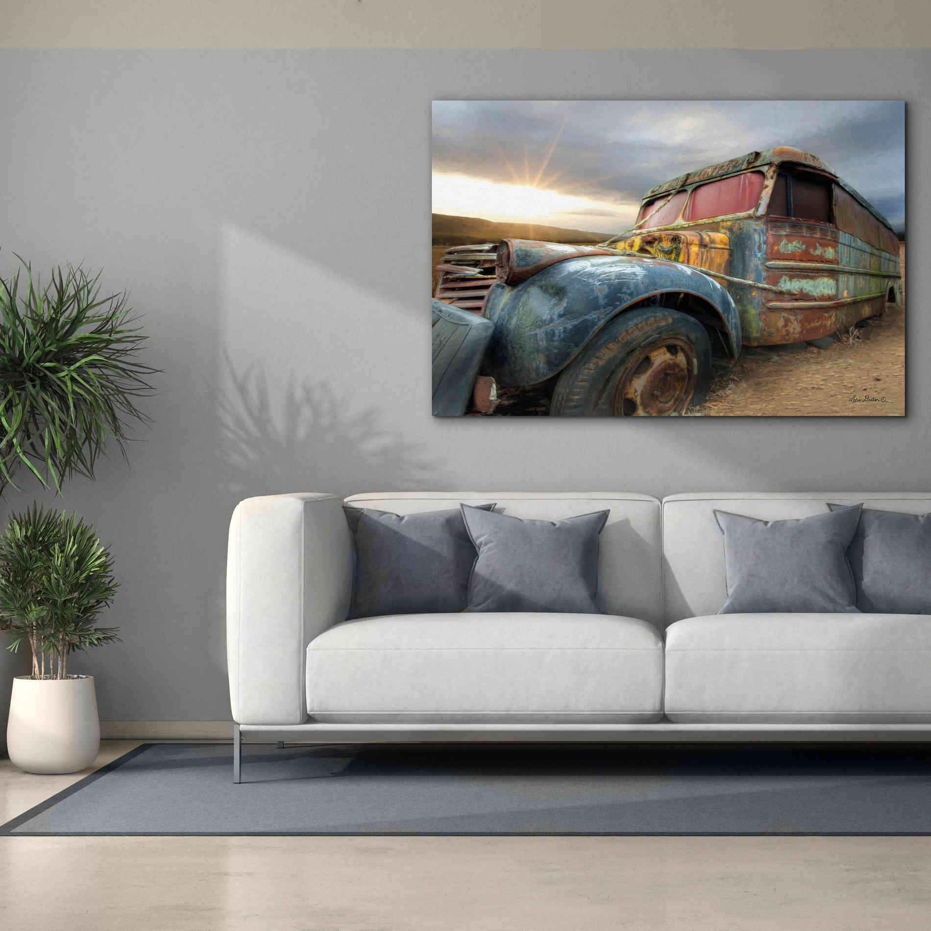 'Catch a Ride' by Lori Deiter, Canvas Wall Art,60 x 40