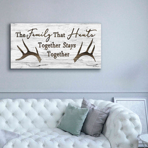 Image of 'Hunting Family' by Lori Deiter, Canvas Wall Art,60 x 30