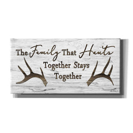 'Hunting Family' by Lori Deiter, Canvas Wall Art