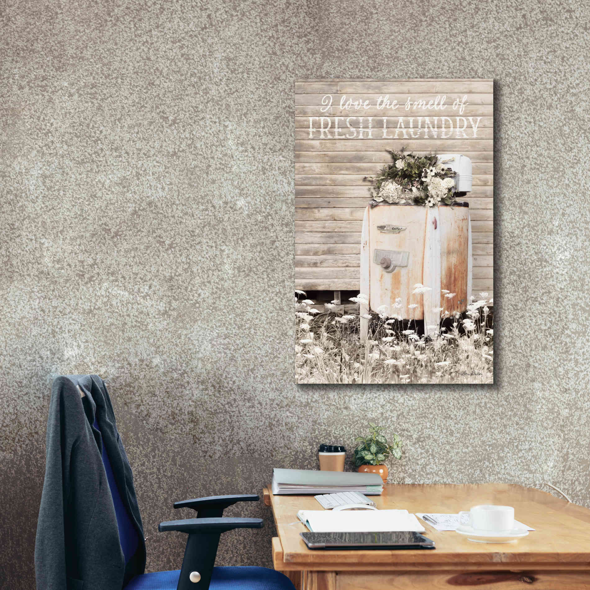 'Fresh Laundry' by Lori Deiter, Canvas Wall Art,26 x 40