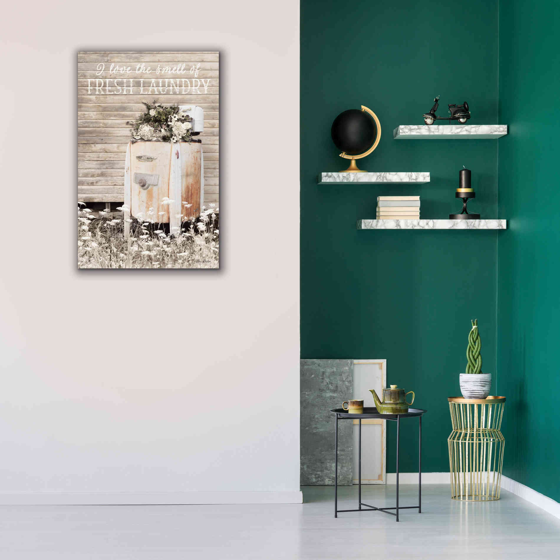 'Fresh Laundry' by Lori Deiter, Canvas Wall Art,26 x 40