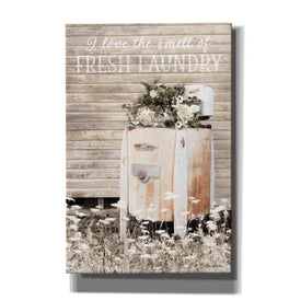 'Fresh Laundry' by Lori Deiter, Canvas Wall Art