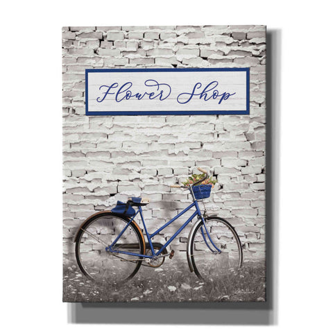 Image of 'Flower Shop Bicycle' by Lori Deiter, Canvas Wall Art