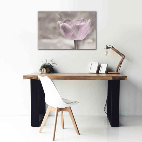 Image of 'Violet Tulip' by Lori Deiter, Canvas Wall Art,40 x 26
