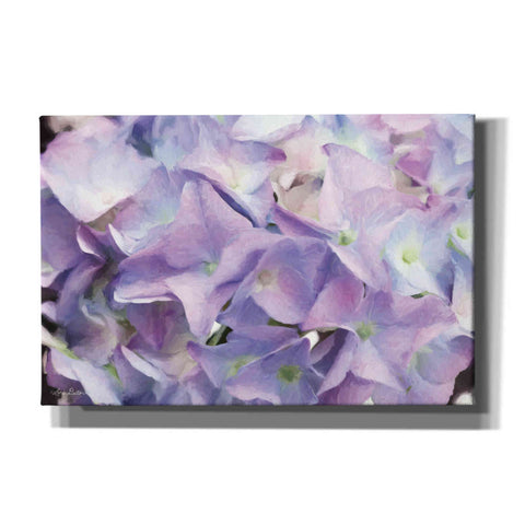 Image of 'Violet Hydrangeas' by Lori Deiter, Canvas Wall Art