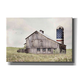 'One Land, One Flag' by Lori Deiter, Canvas Wall Art