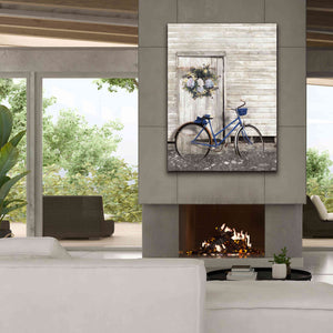 'Life is Like Riding a Bike' by Lori Deiter, Canvas Wall Art,40 x 54