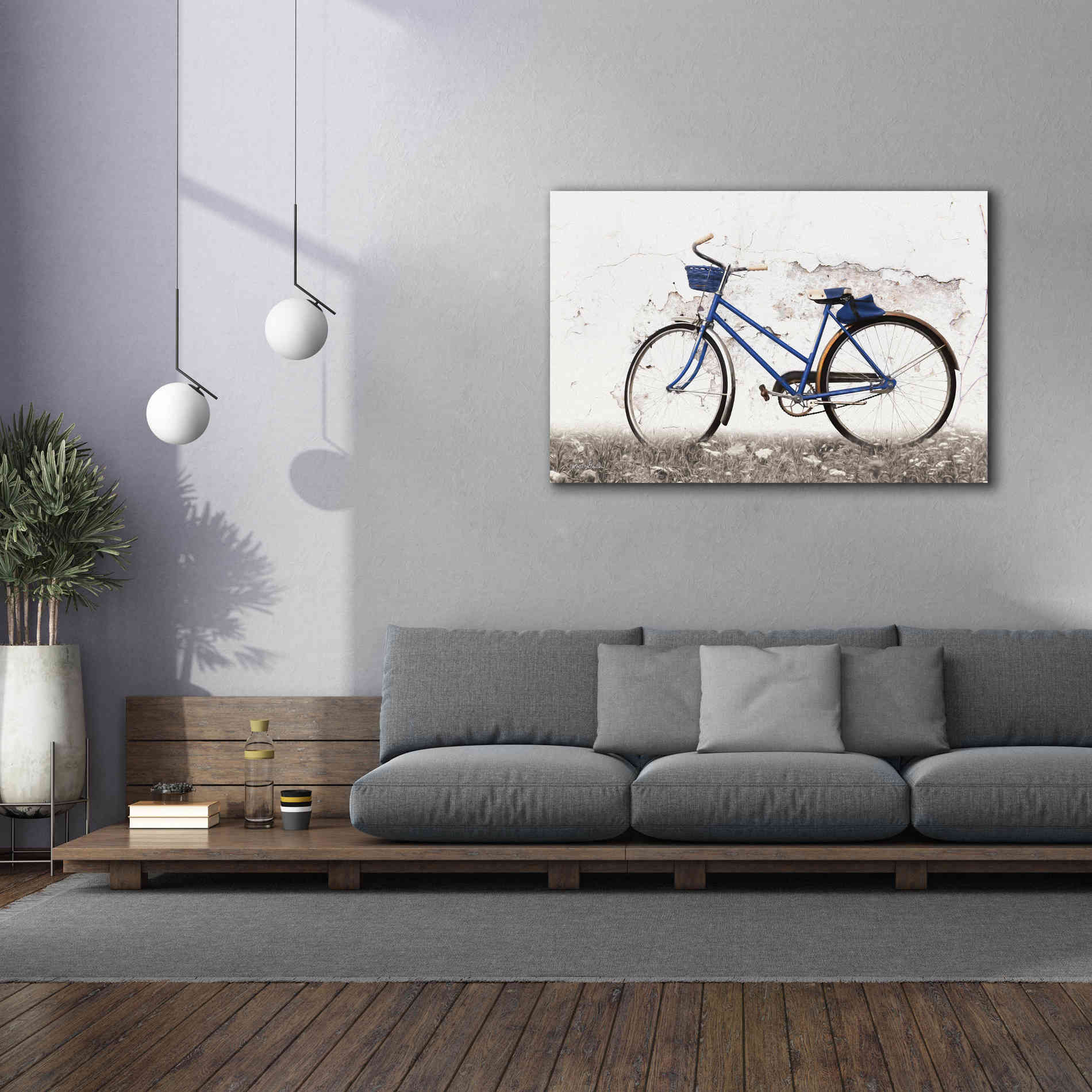 'Keep Your Balance' by Lori Deiter, Canvas Wall Art,60 x 40