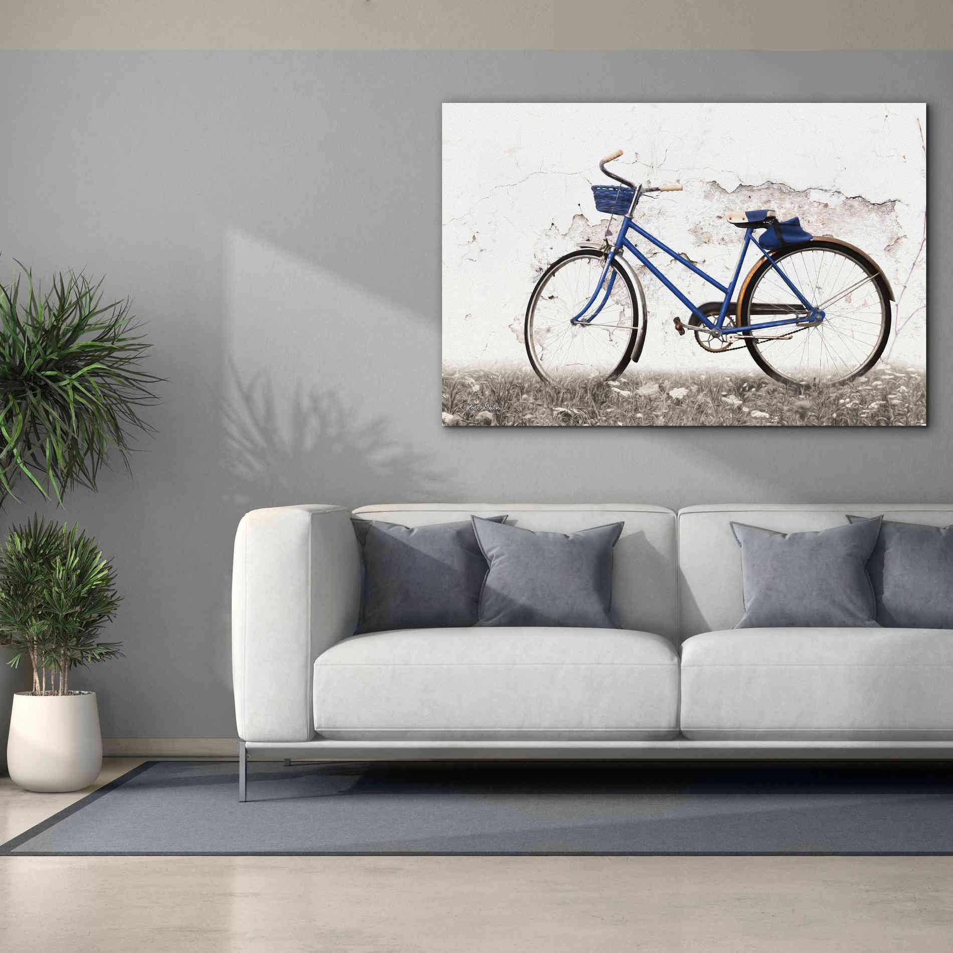 'Keep Your Balance' by Lori Deiter, Canvas Wall Art,60 x 40