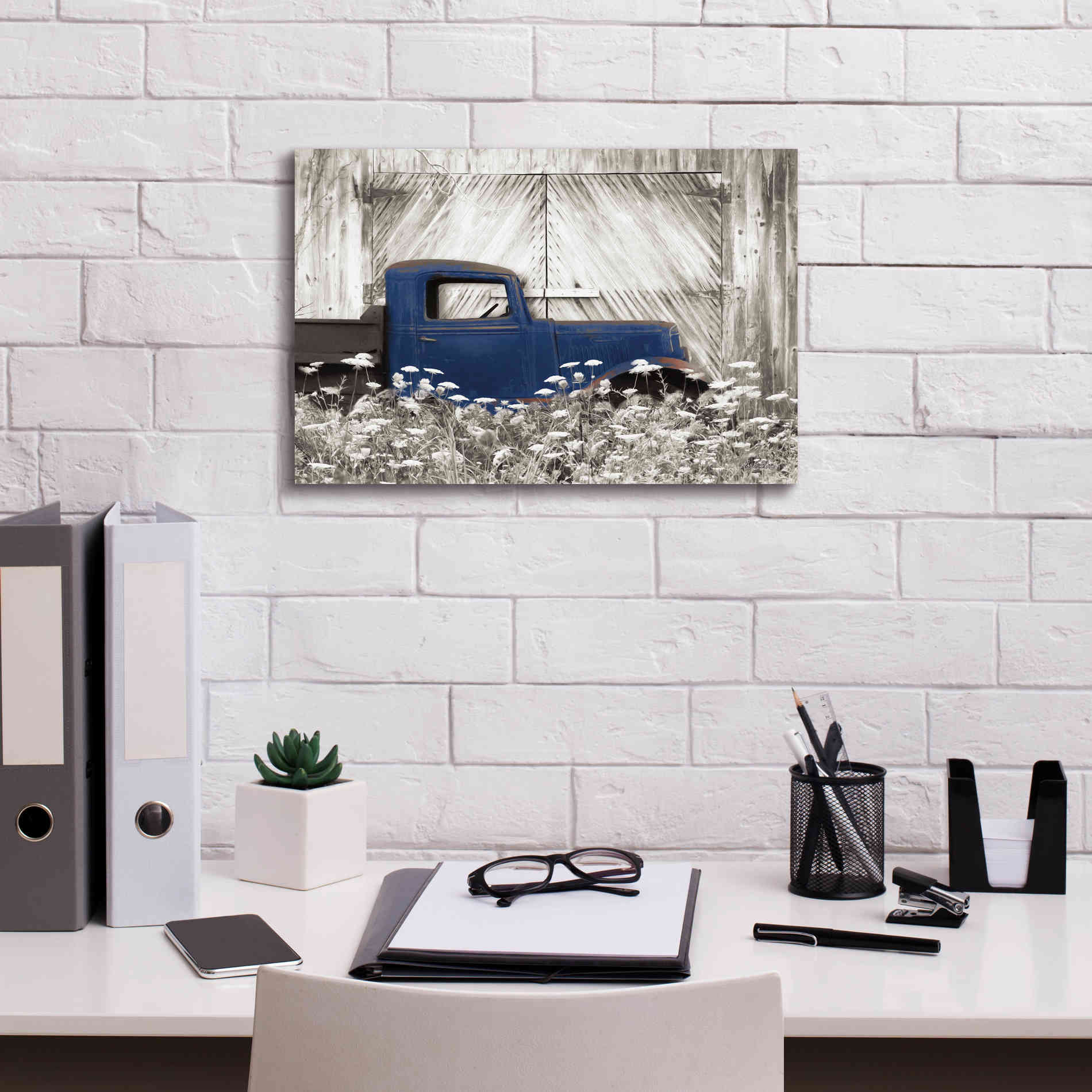 'Age is a Work of Art' by Lori Deiter, Canvas Wall Art,18 x 12