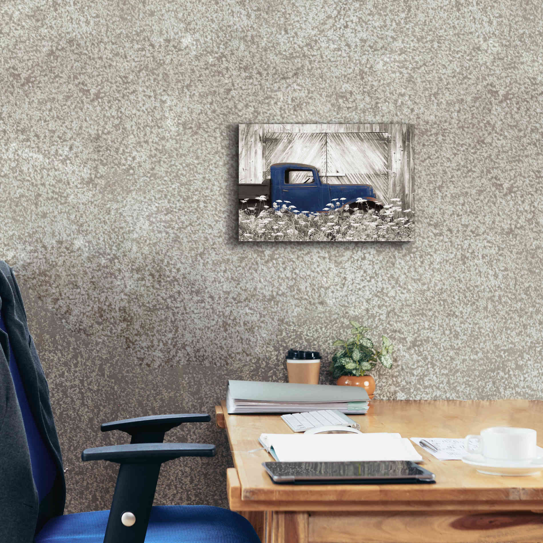 'Age is a Work of Art' by Lori Deiter, Canvas Wall Art,18 x 12