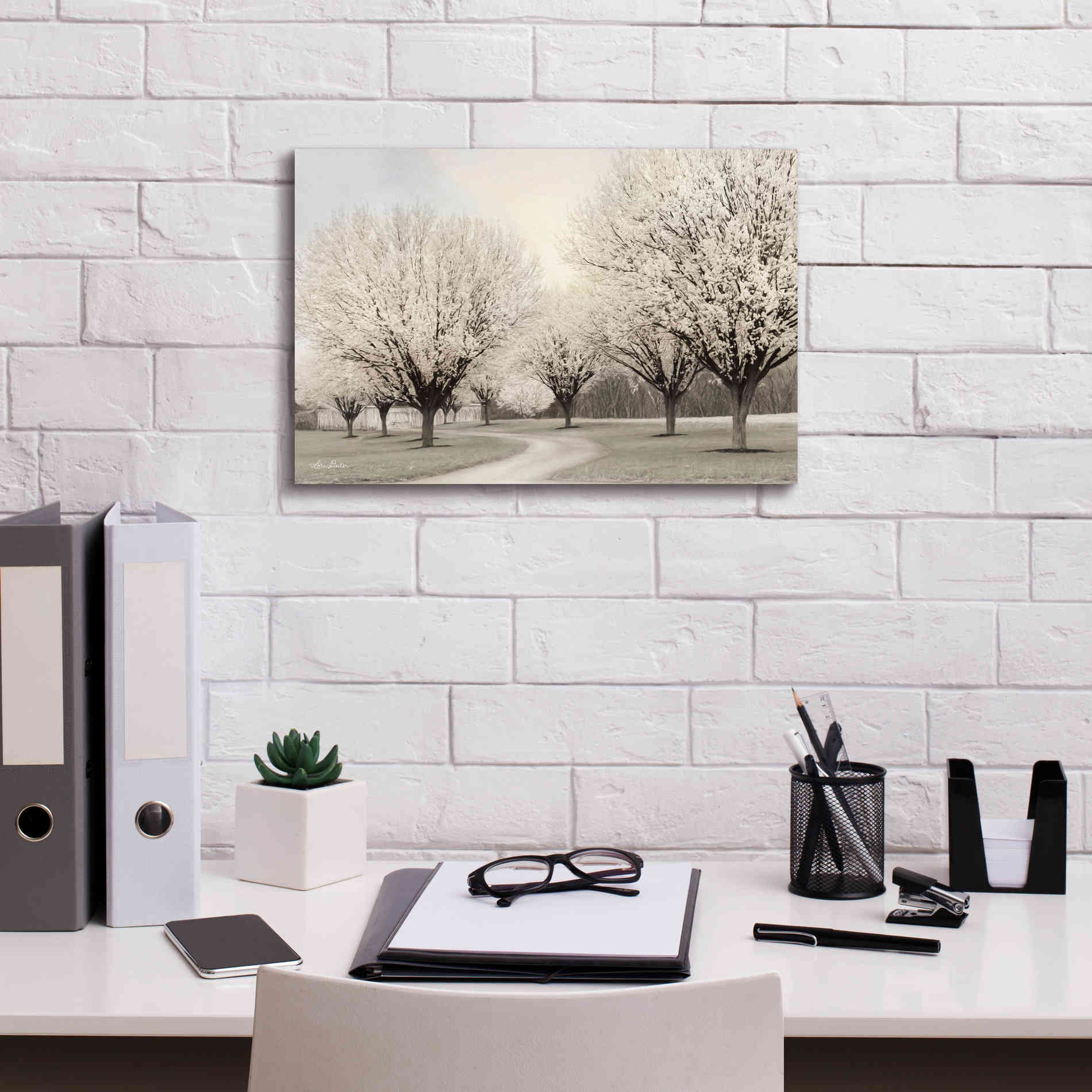 'In Full Bloom' by Lori Deiter, Canvas Wall Art,18 x 12