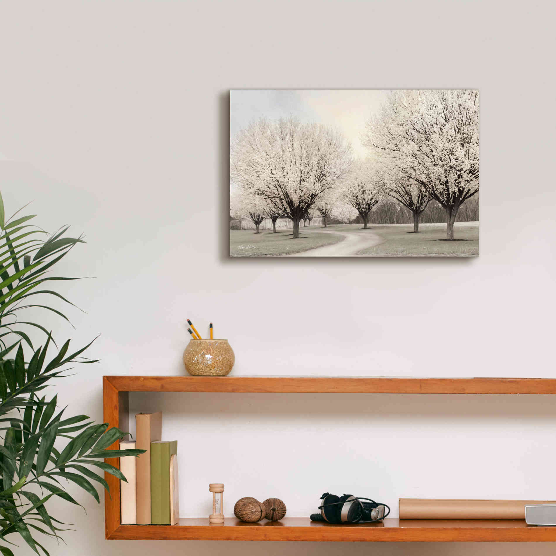 'In Full Bloom' by Lori Deiter, Canvas Wall Art,18 x 12