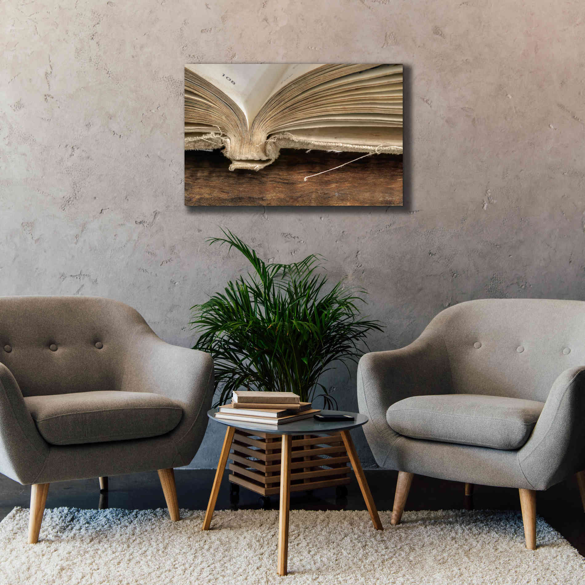 'Page 108' by Lori Deiter, Canvas Wall Art,40 x 26