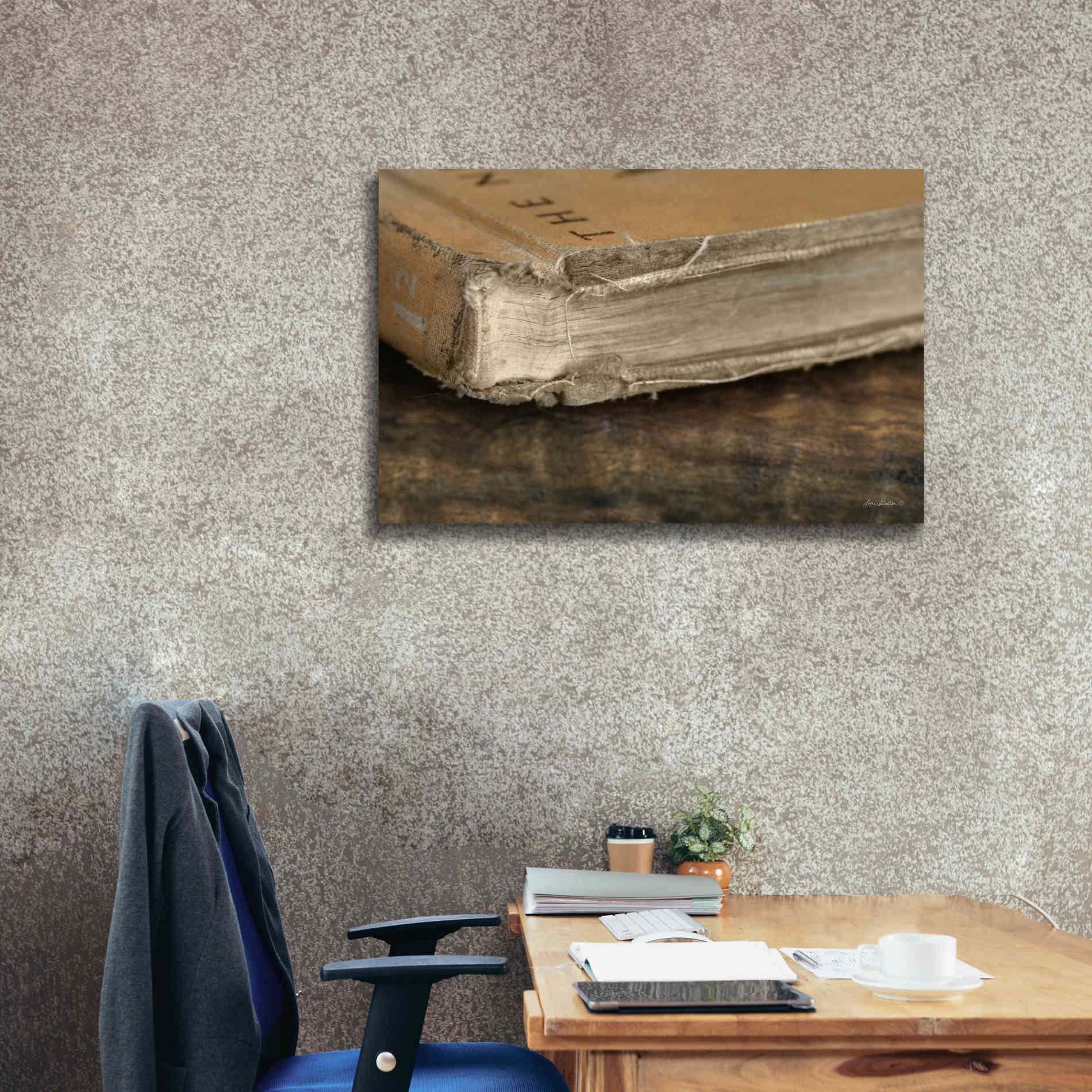 'Well Read' by Lori Deiter, Canvas Wall Art,40 x 26