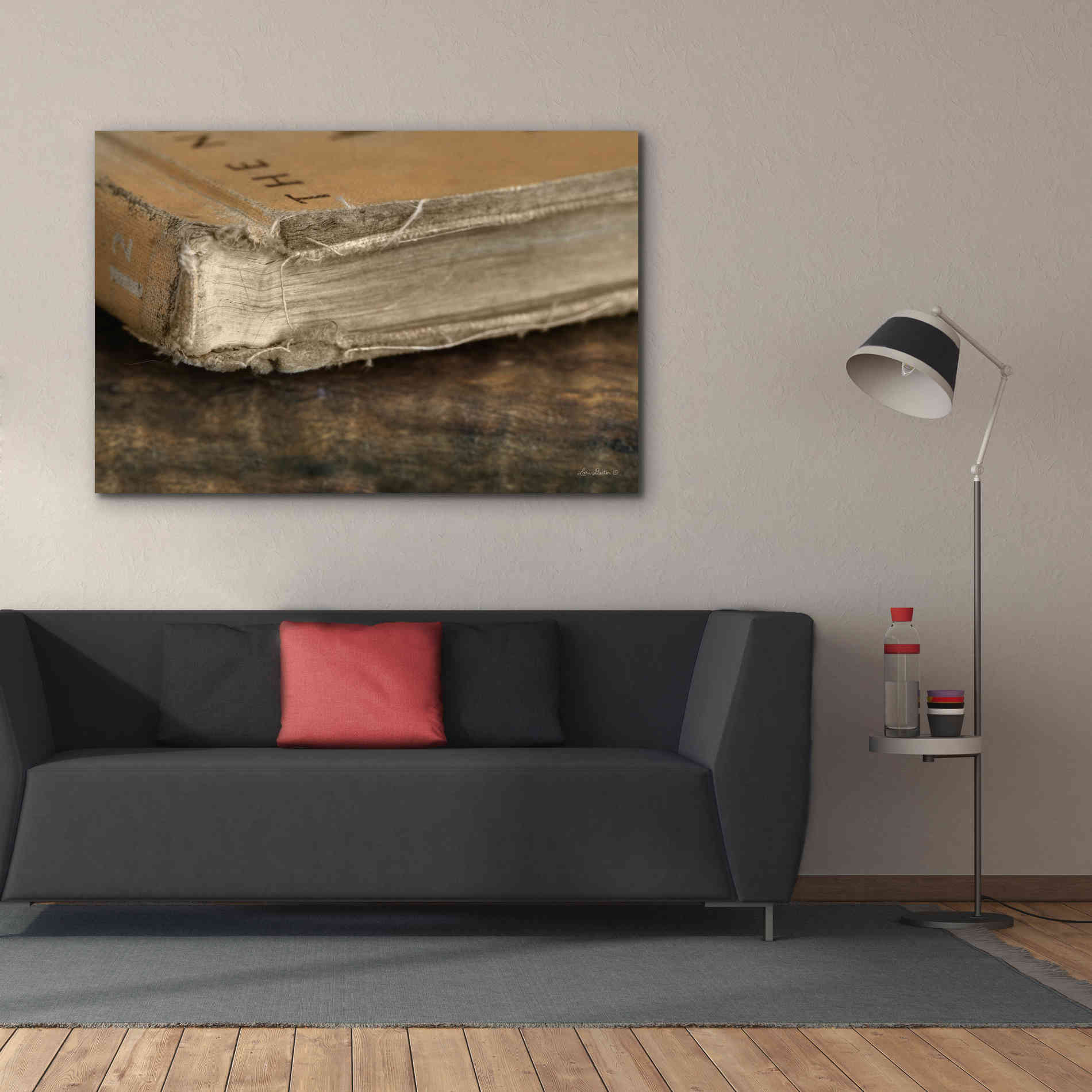 'Well Read' by Lori Deiter, Canvas Wall Art,60 x 40