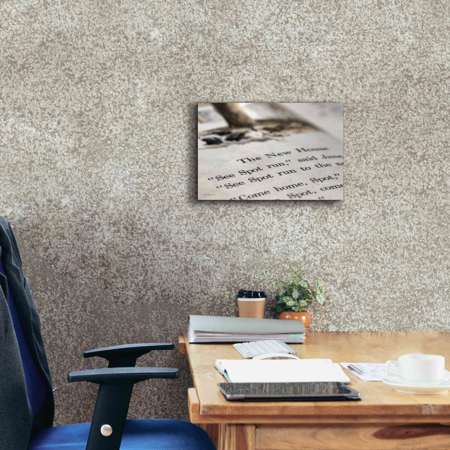 'See Spot Run' by Lori Deiter, Canvas Wall Art,18 x 12