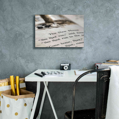 Image of 'See Spot Run' by Lori Deiter, Canvas Wall Art,18 x 12