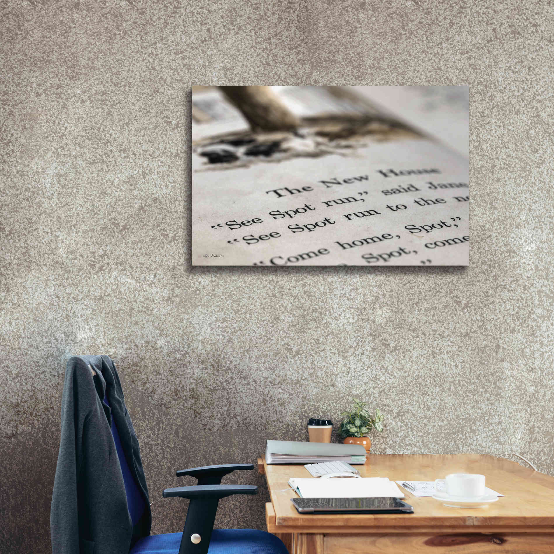 'See Spot Run' by Lori Deiter, Canvas Wall Art,40 x 26