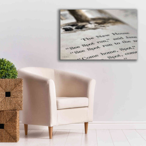 Image of 'See Spot Run' by Lori Deiter, Canvas Wall Art,40 x 26