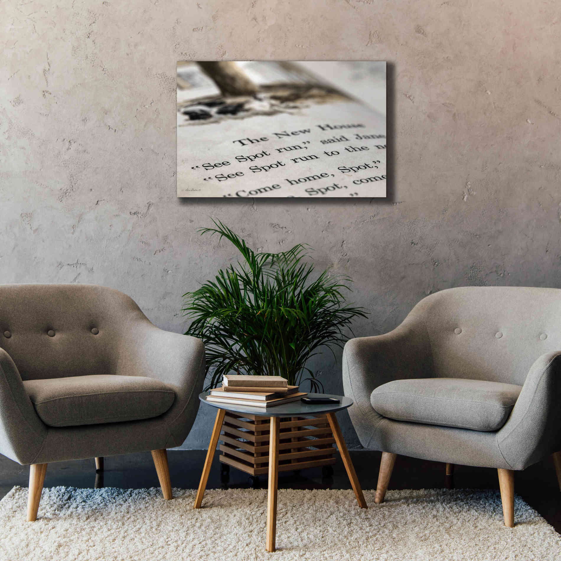 'See Spot Run' by Lori Deiter, Canvas Wall Art,40 x 26