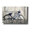 'Blue Bike at Barn' by Lori Deiter, Canvas Wall Art