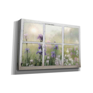 'Framed Flowers' by Lori Deiter, Canvas Wall Art