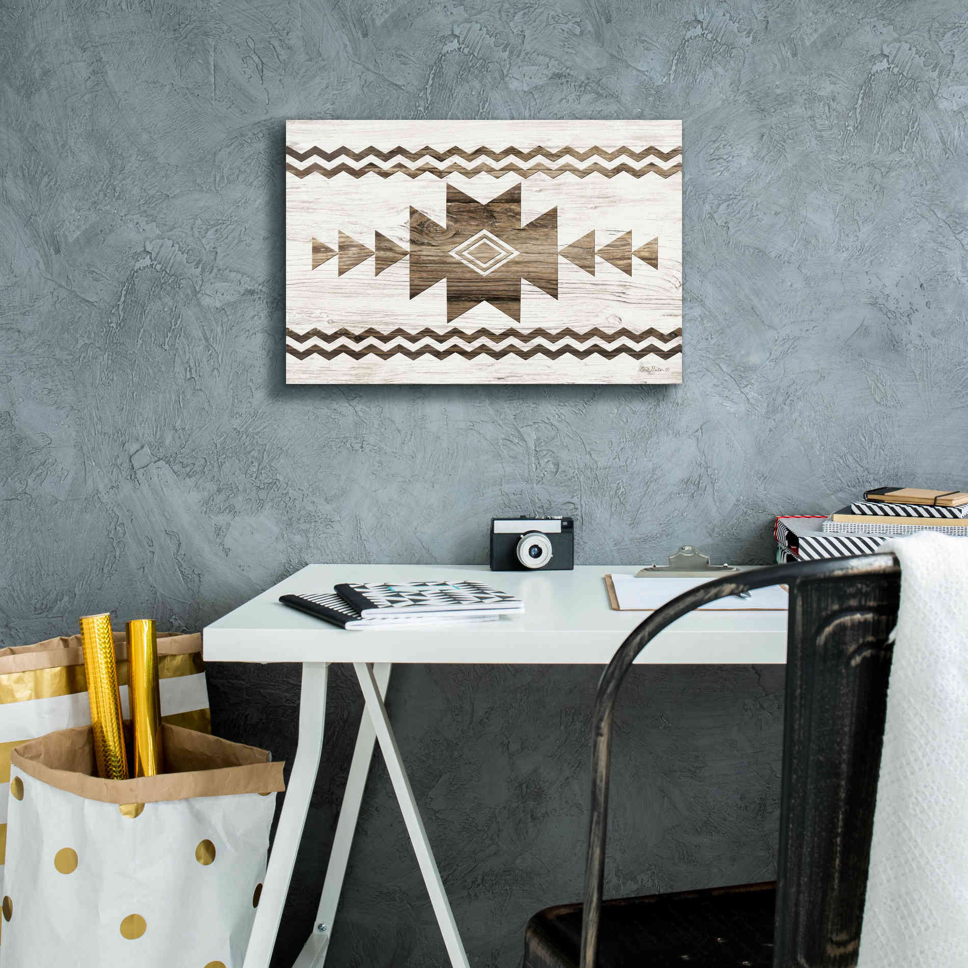 'Southwest Wood I' by Lori Deiter, Canvas Wall Art,18 x 12