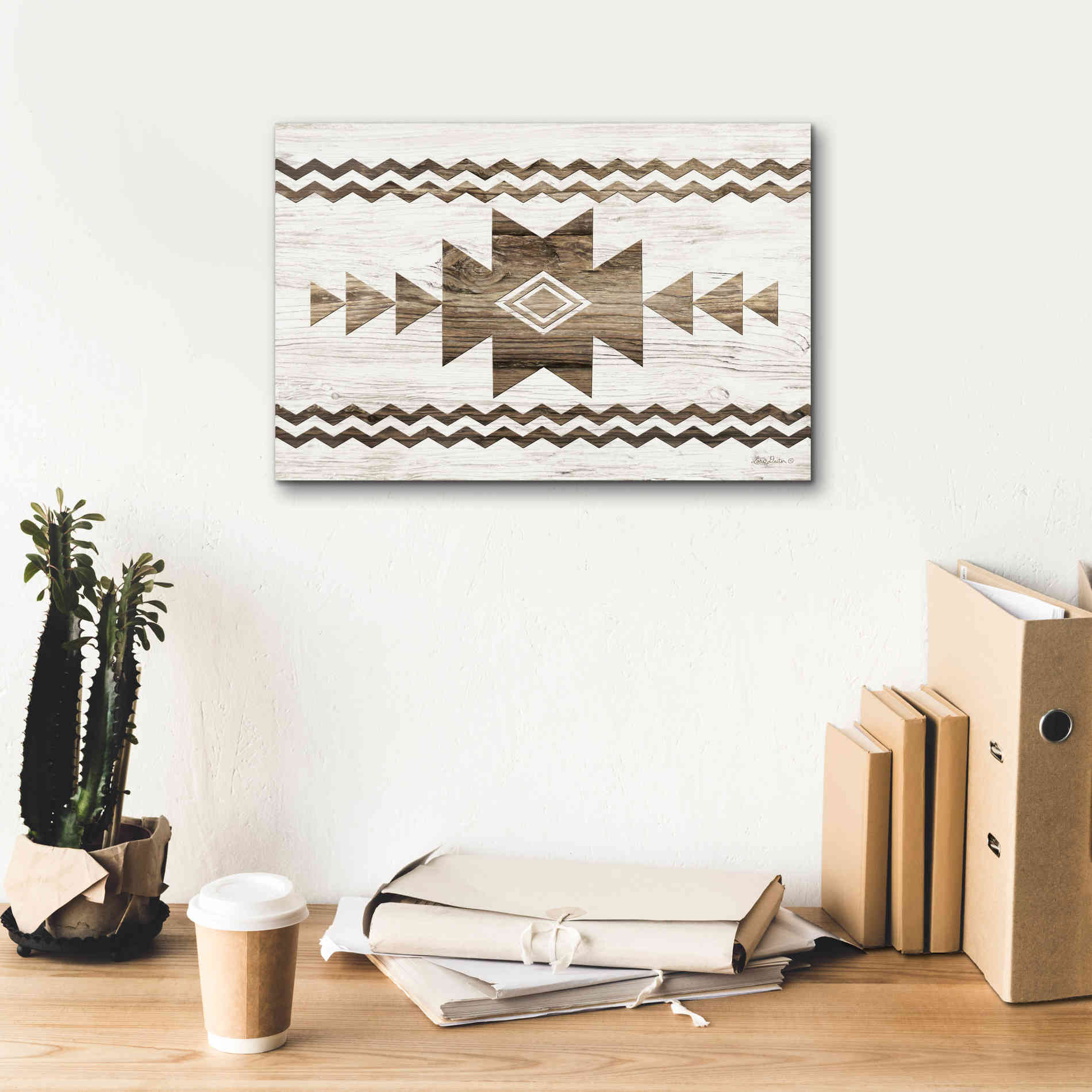 'Southwest Wood I' by Lori Deiter, Canvas Wall Art,18 x 12