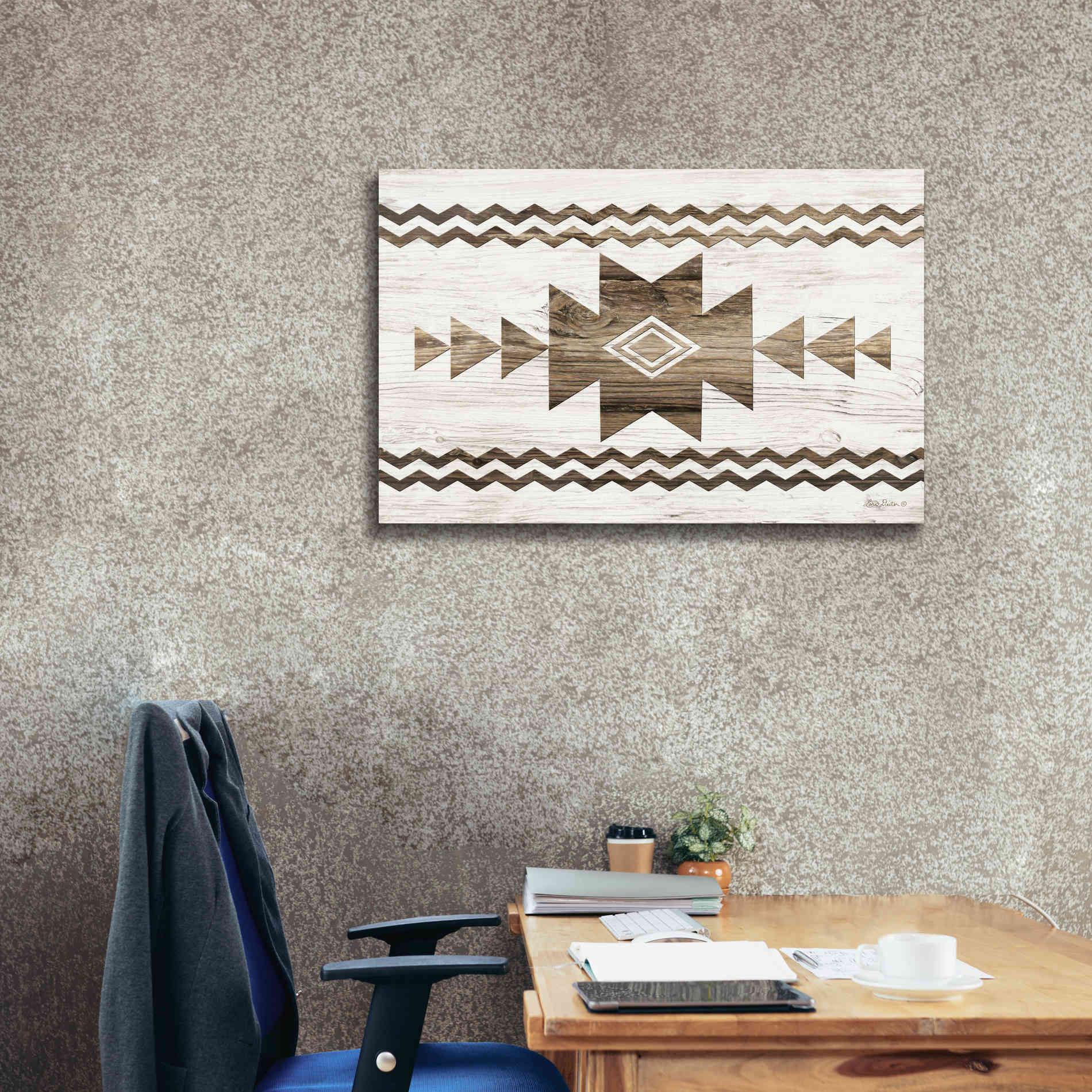 'Southwest Wood I' by Lori Deiter, Canvas Wall Art,40 x 26