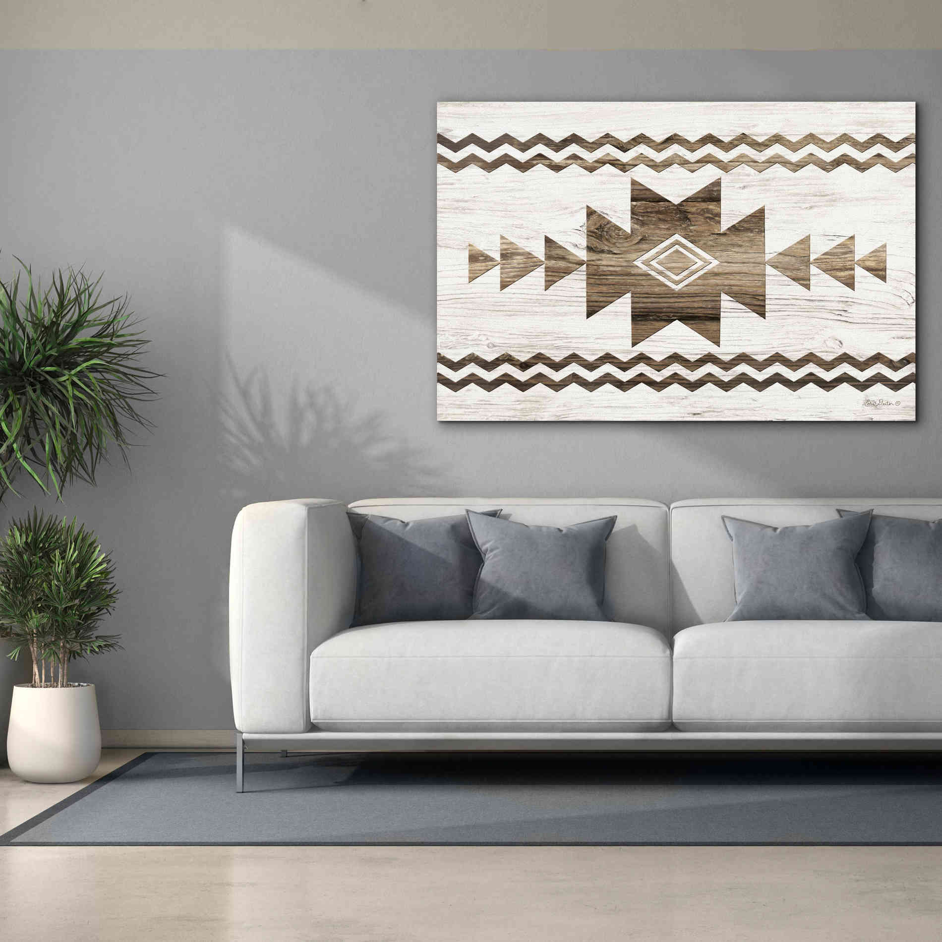 'Southwest Wood I' by Lori Deiter, Canvas Wall Art,60 x 40