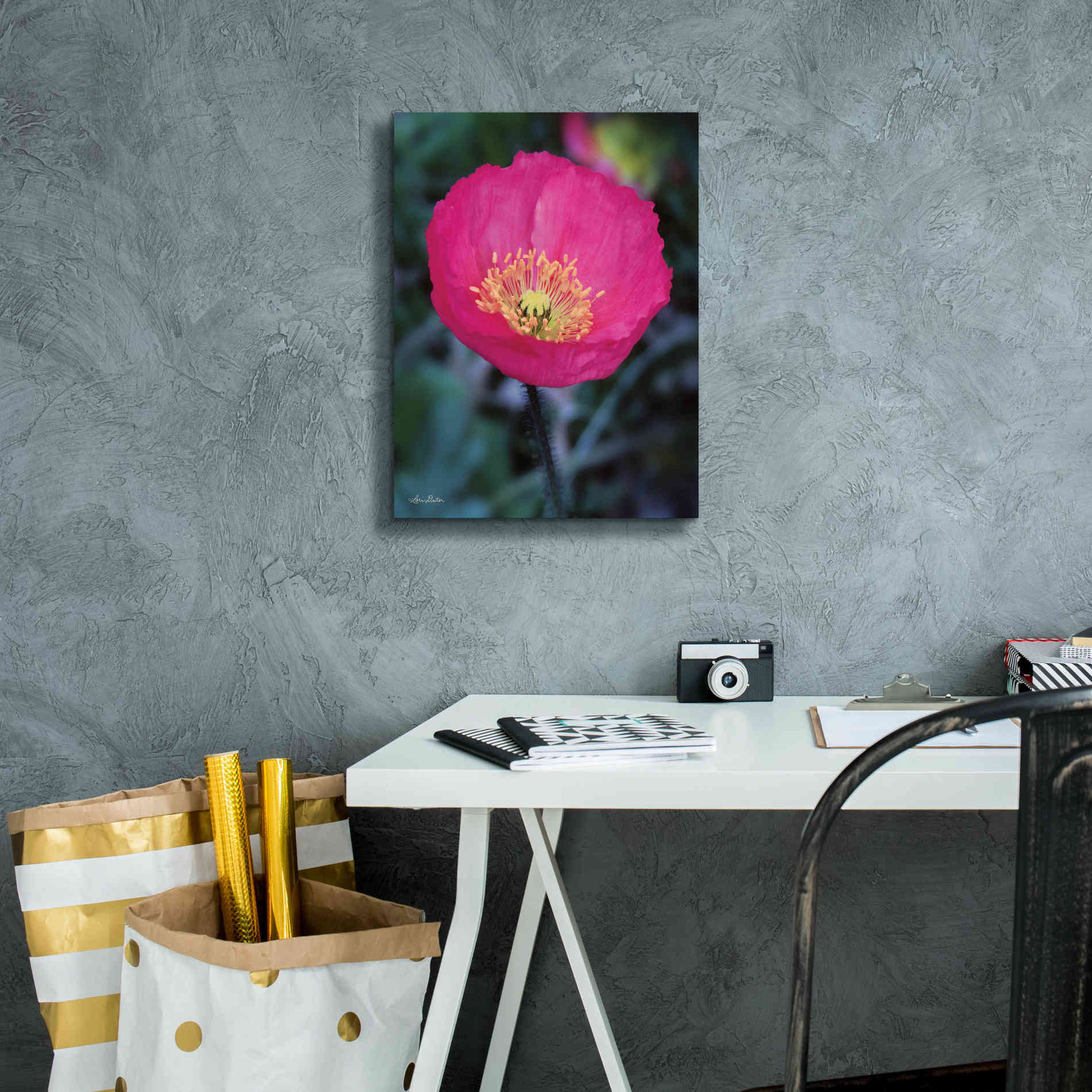 'Floral Pop I' by Lori Deiter, Canvas Wall Art,12 x 16