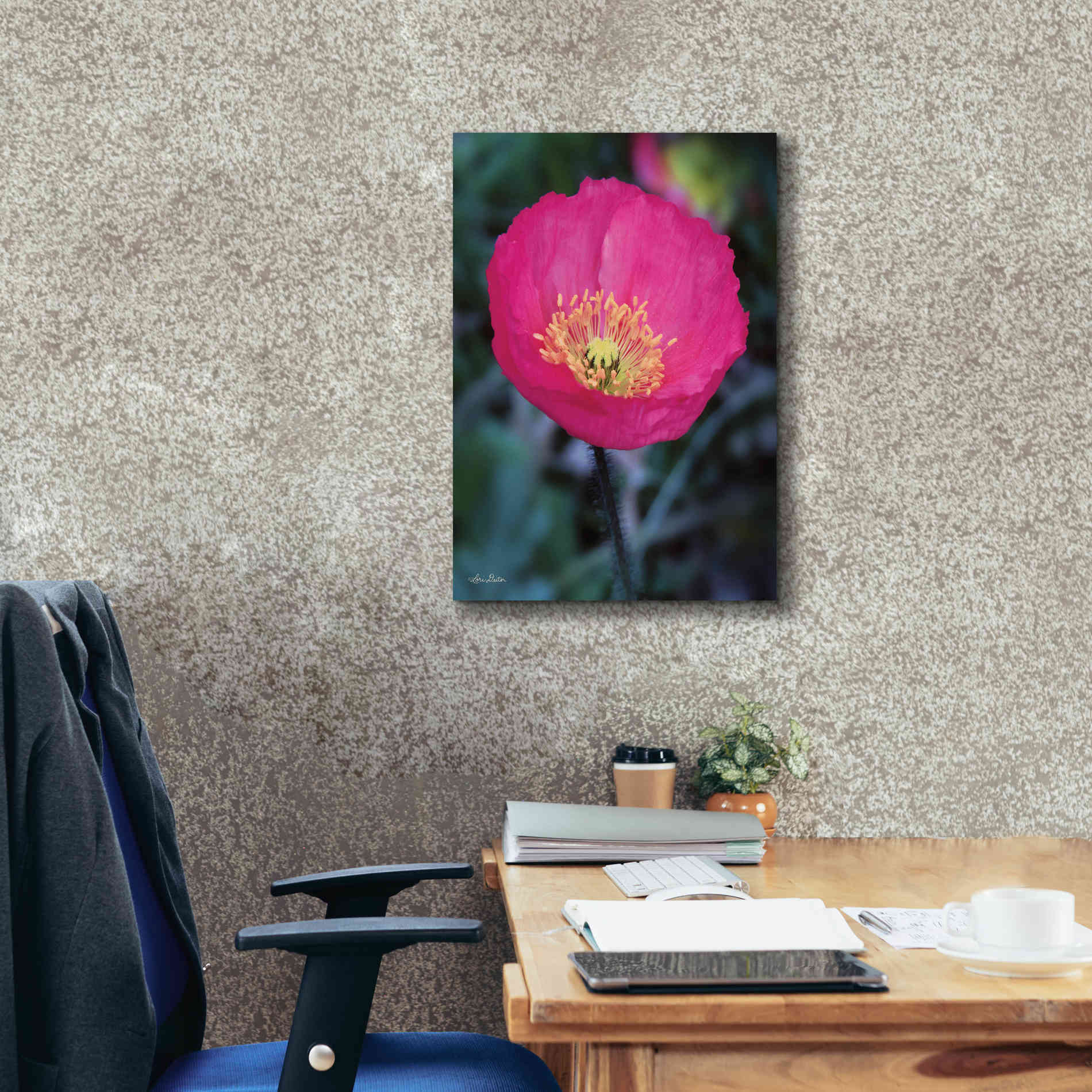 'Floral Pop I' by Lori Deiter, Canvas Wall Art,18 x 26