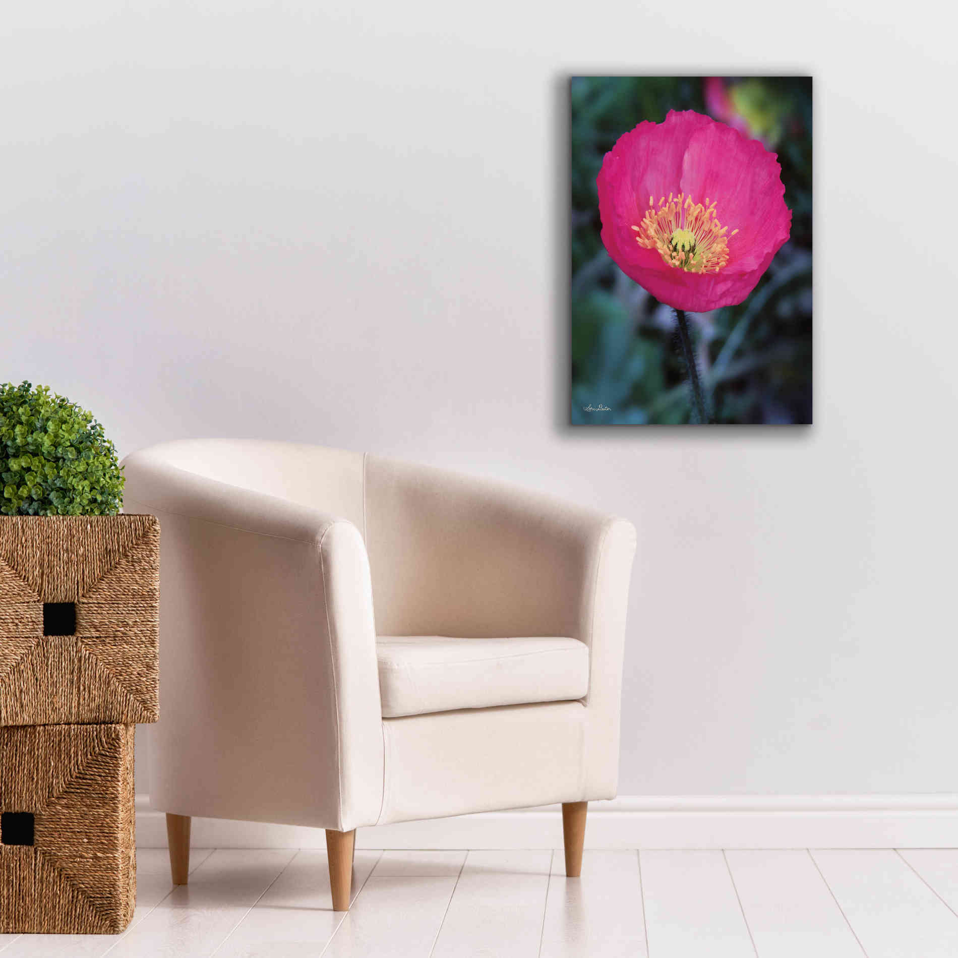 'Floral Pop I' by Lori Deiter, Canvas Wall Art,18 x 26