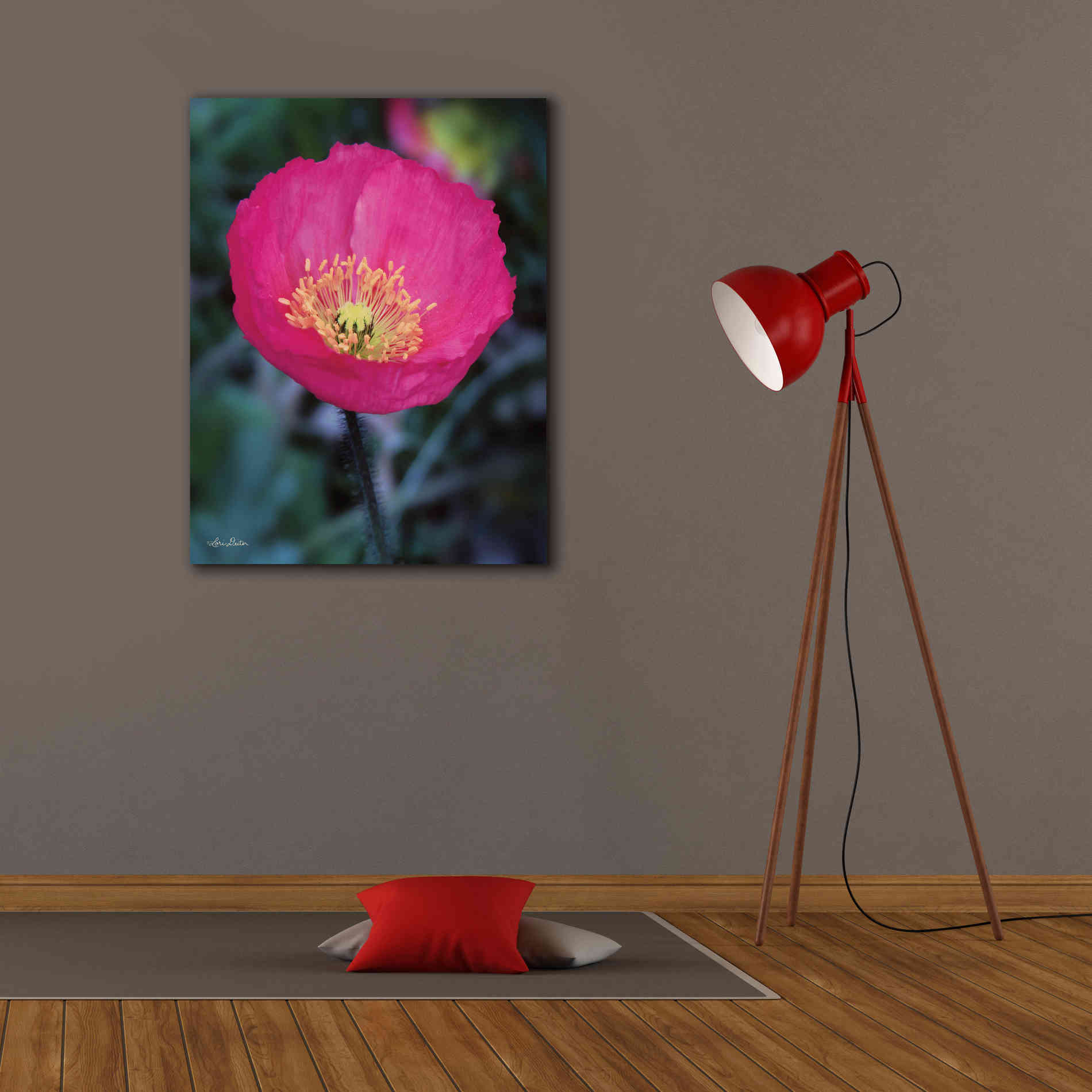 'Floral Pop I' by Lori Deiter, Canvas Wall Art,26 x 34