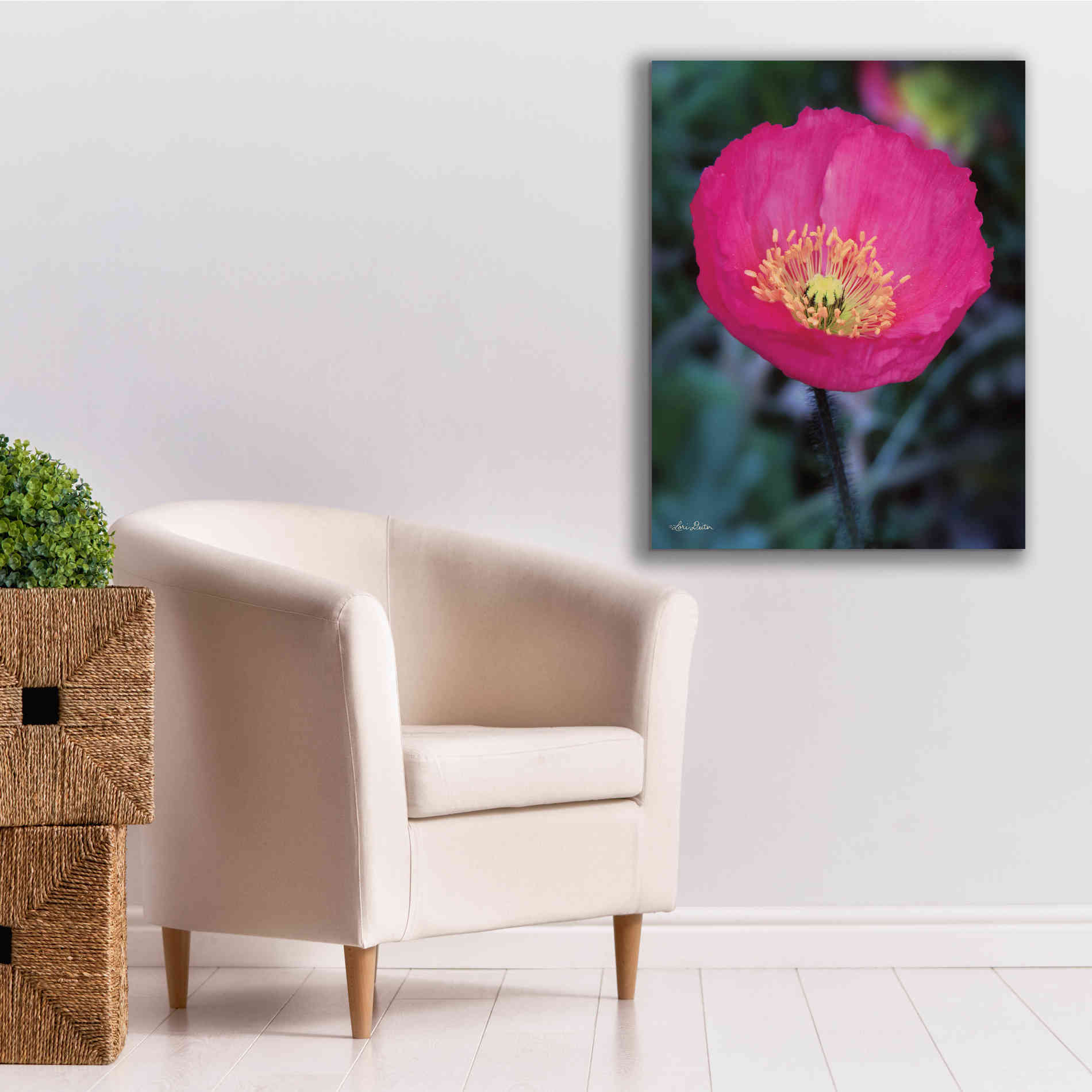 'Floral Pop I' by Lori Deiter, Canvas Wall Art,26 x 34