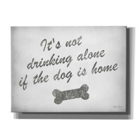 'Drinking Alone' by Lori Deiter, Canvas Wall Art