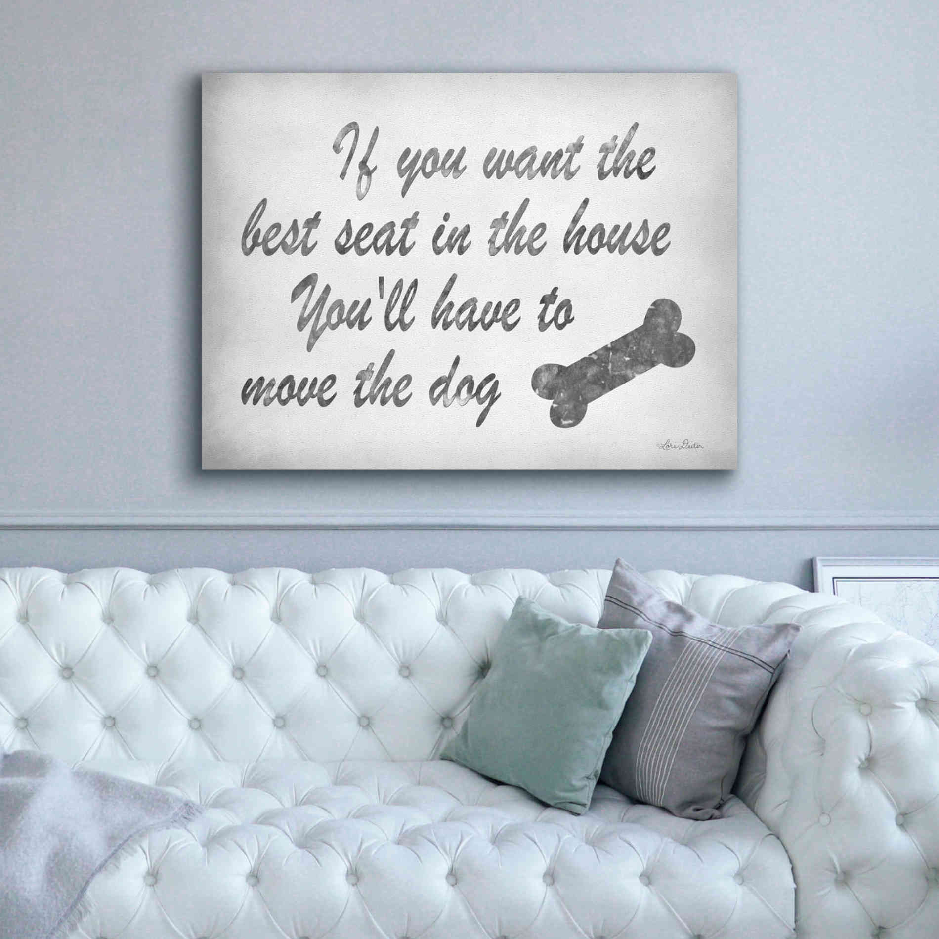 'The Best Seat' by Lori Deiter, Canvas Wall Art,54 x 40