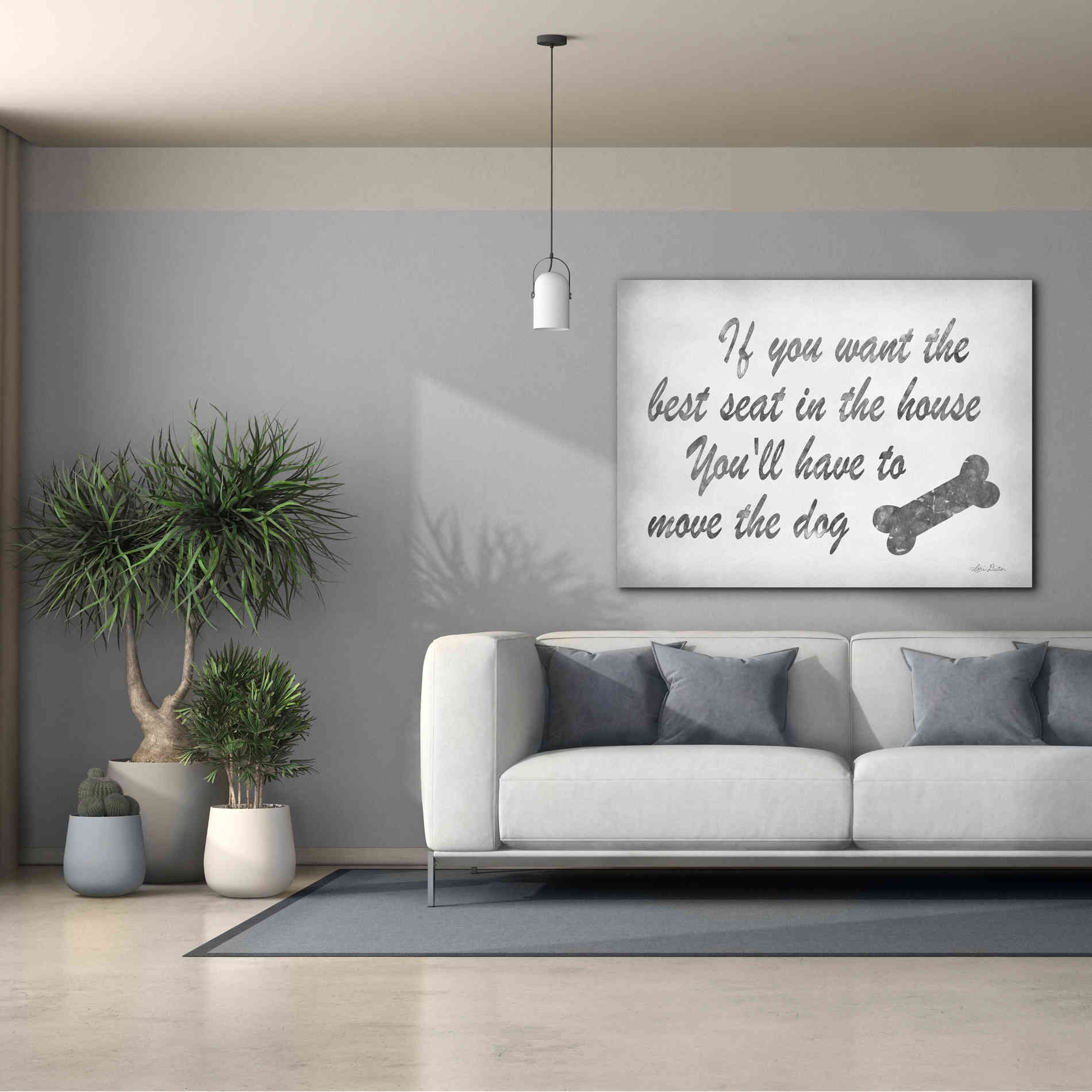 'The Best Seat' by Lori Deiter, Canvas Wall Art,54 x 40