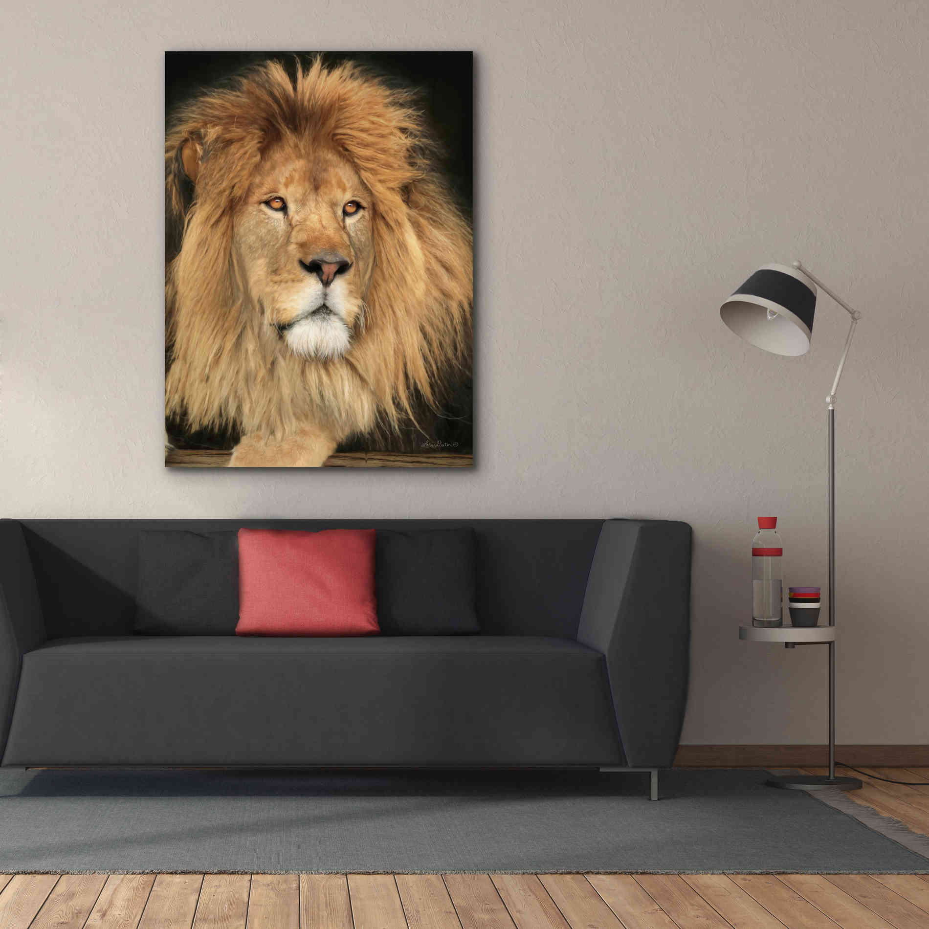 'King of the Jungle' by Lori Deiter, Canvas Wall Art,40 x 54