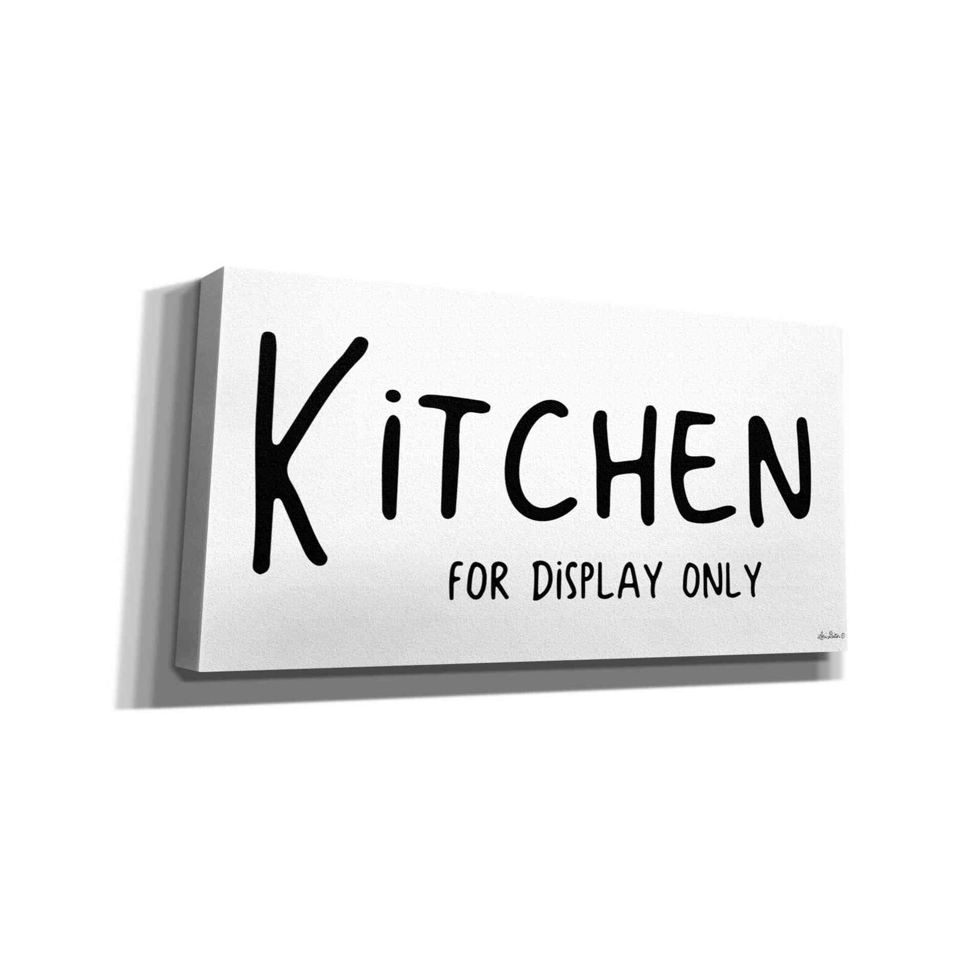 'Kitchen for Display Only' by Lori Deiter, Canvas Wall Art