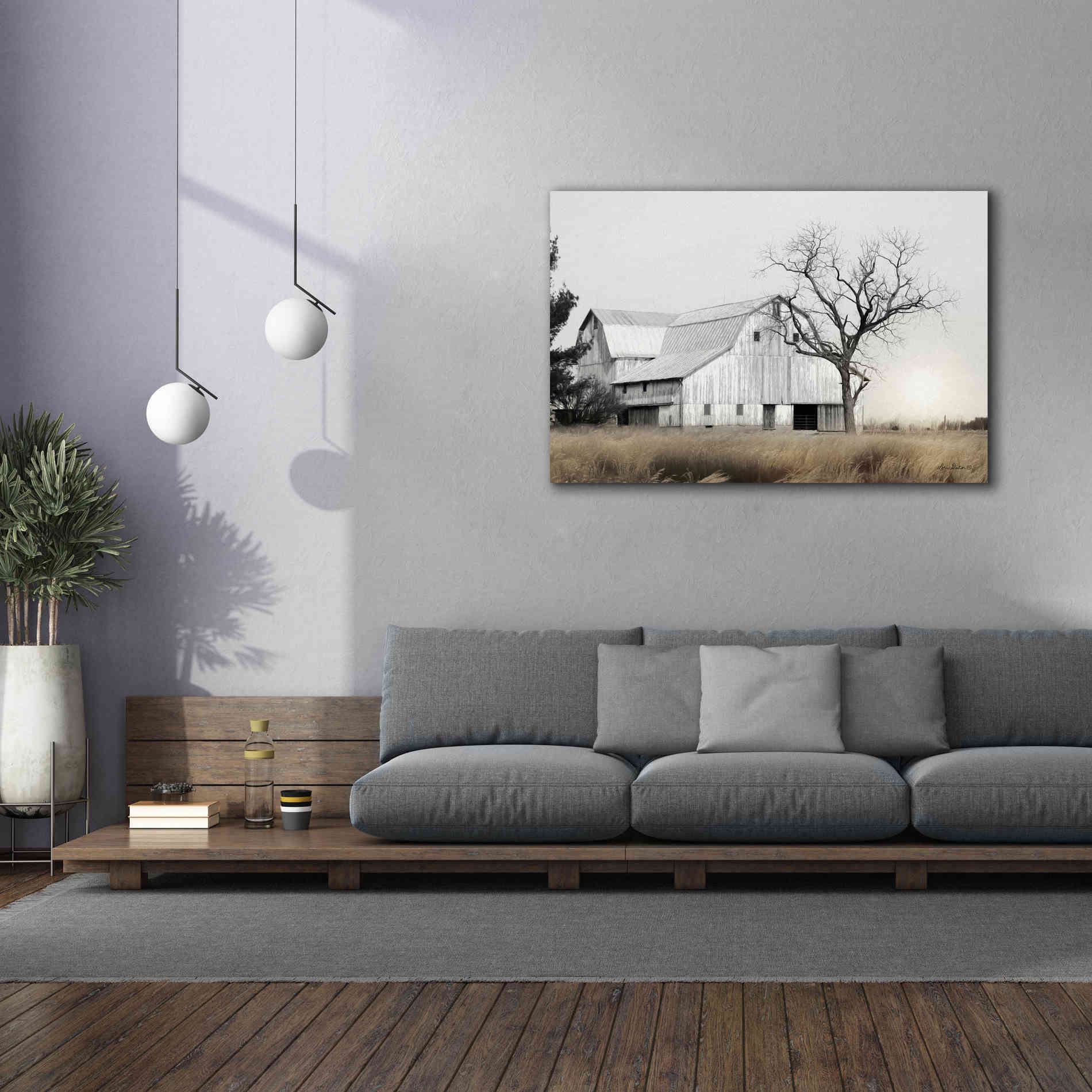 'Ohio Fields I' by Lori Deiter, Canvas Wall Art,60 x 40