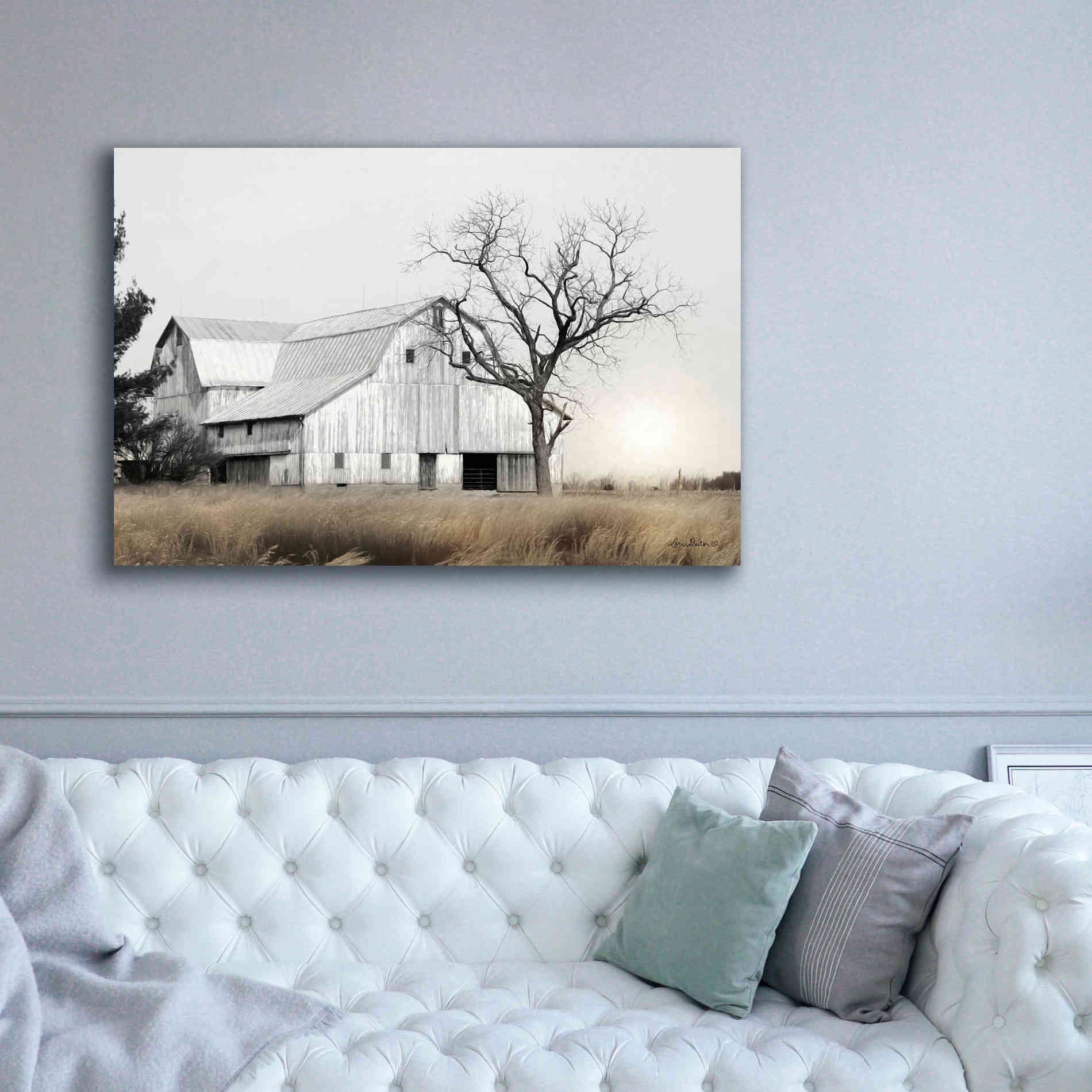 'Ohio Fields I' by Lori Deiter, Canvas Wall Art,60 x 40