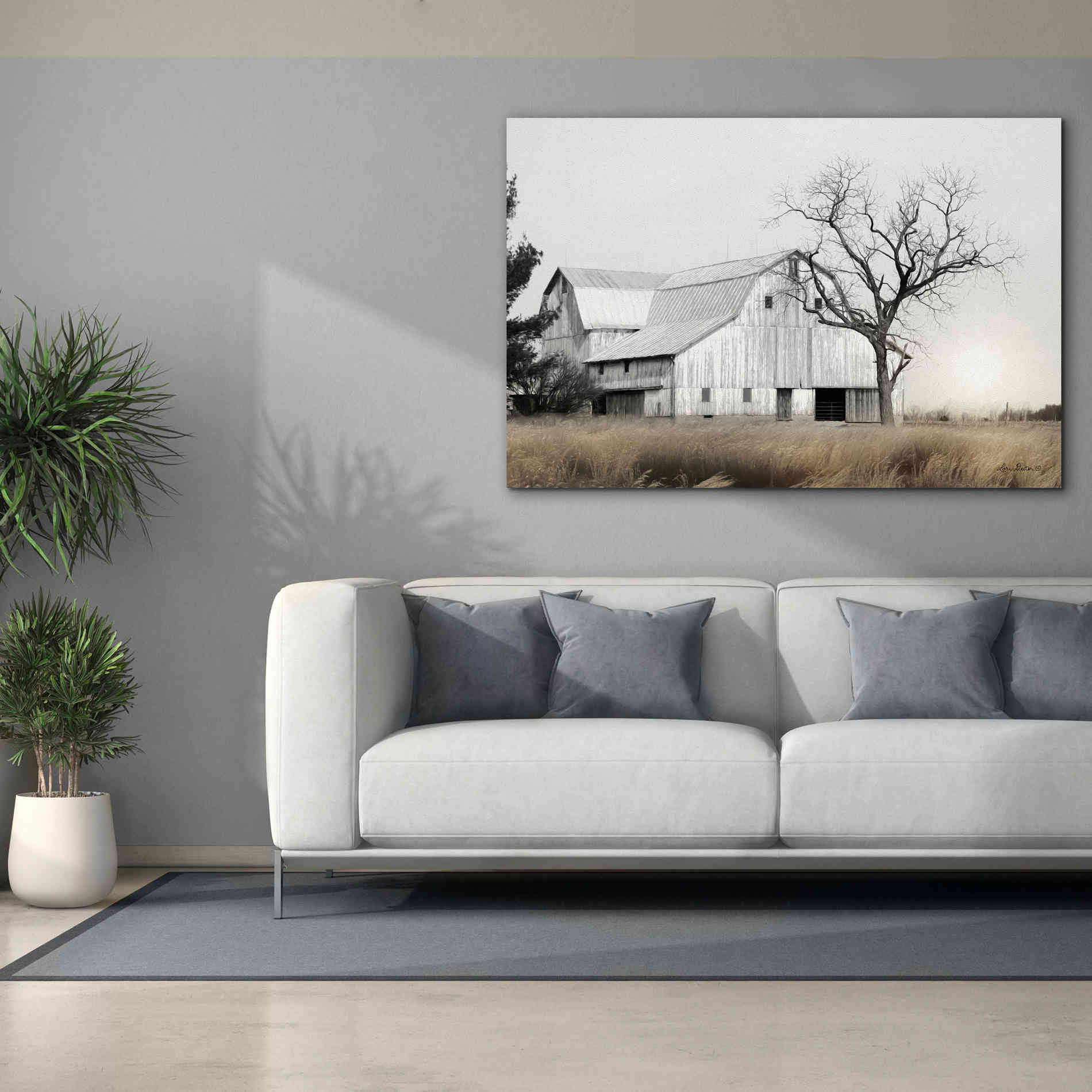 'Ohio Fields I' by Lori Deiter, Canvas Wall Art,60 x 40