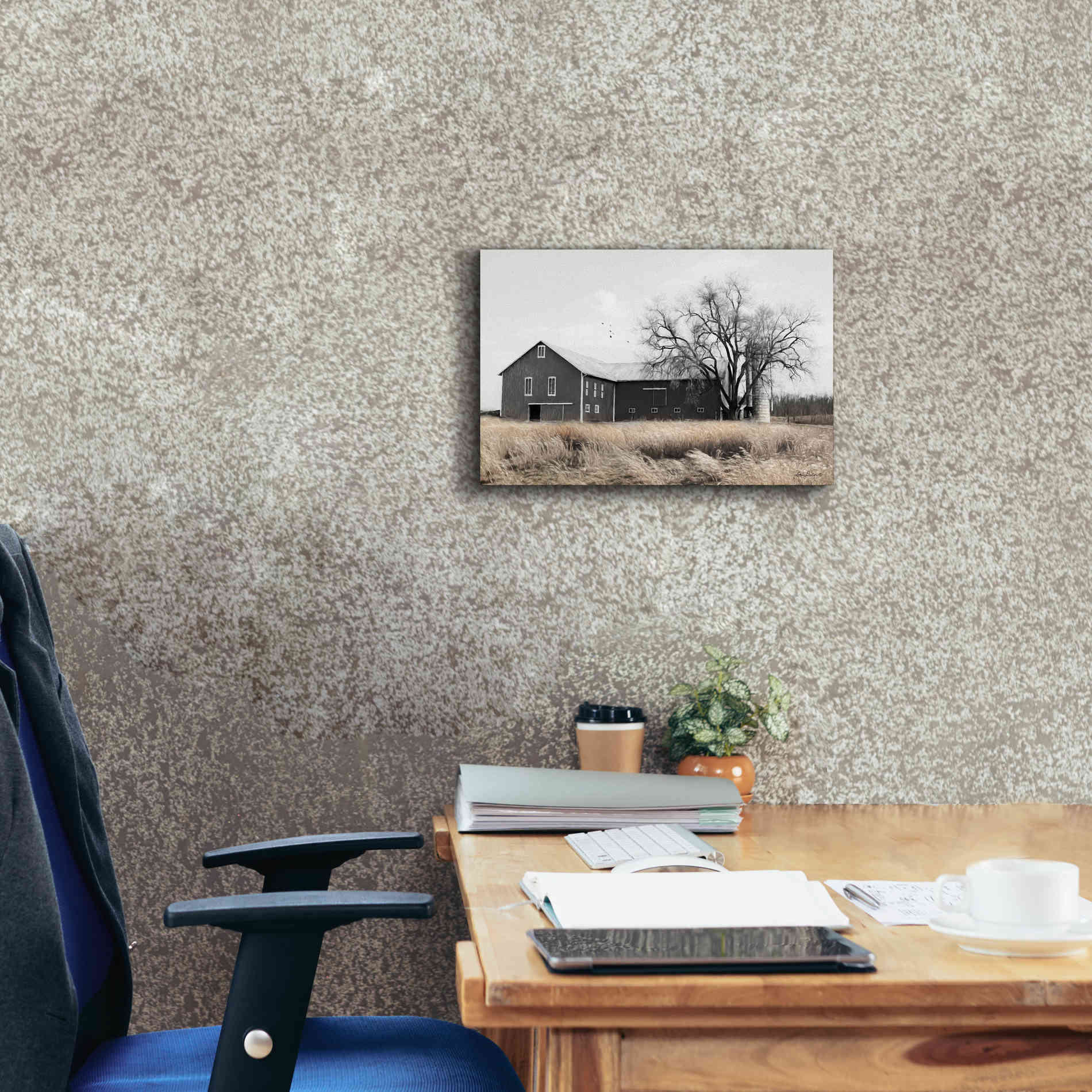 'Ohio Fields II' by Lori Deiter, Canvas Wall Art,18 x 12