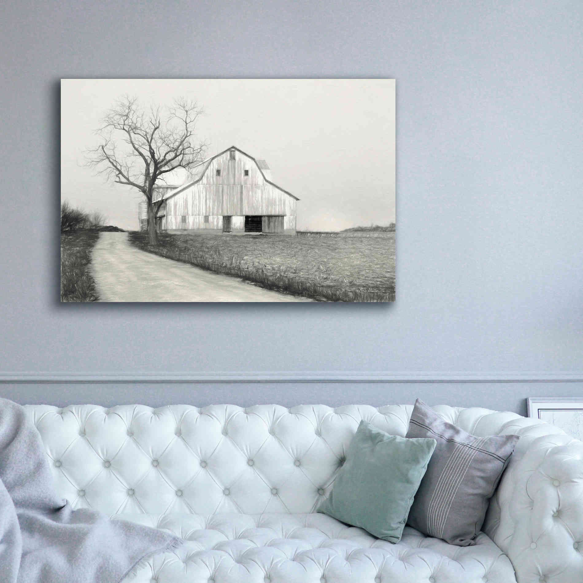 'Ohio Fields III' by Lori Deiter, Canvas Wall Art,60 x 40