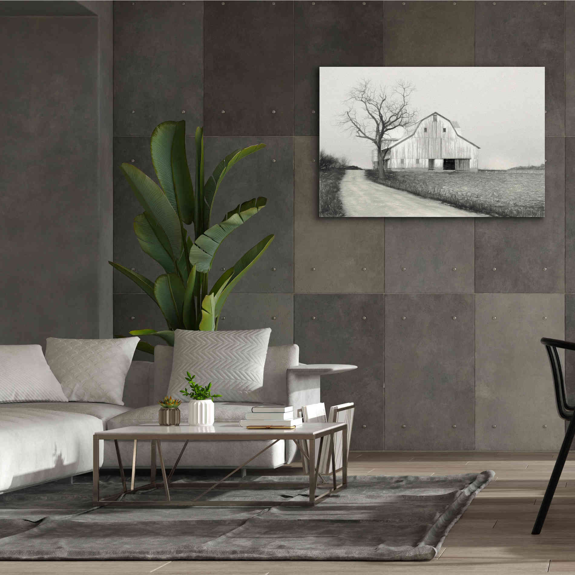 'Ohio Fields III' by Lori Deiter, Canvas Wall Art,60 x 40