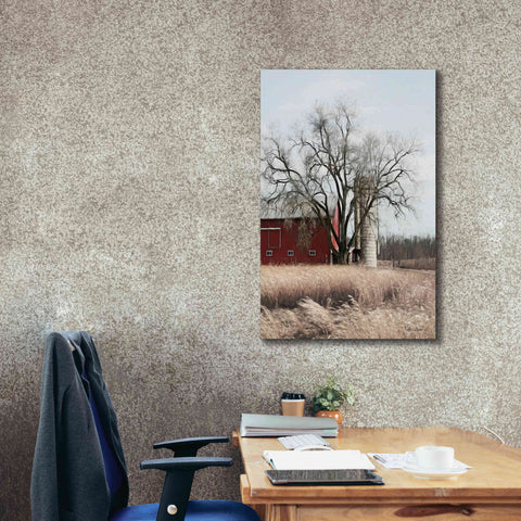 Image of 'Painted Silo' by Lori Deiter, Canvas Wall Art,26 x 40