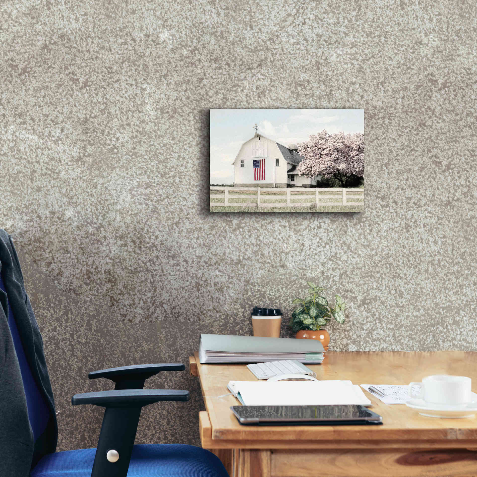 'Brownsville Patriot' by Lori Deiter, Canvas Wall Art,18 x 12